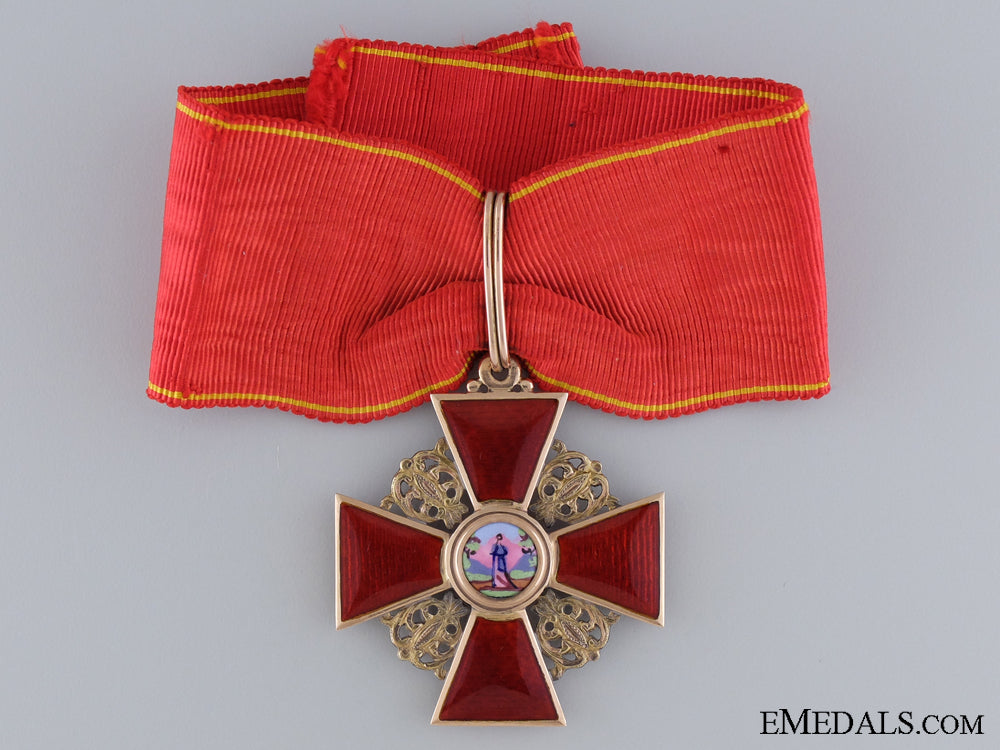 a_gold_russian_imperial_order_of_st._anne_by_a._keibel;_second_class_a_gold_russian_i_53b4551ec80ea