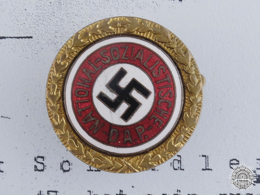 a_golden_party_badge_of_the_assessor_of_the_regional_court_in_schwaben_a_golden_party_b_547a090761e78
