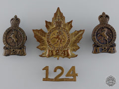 A Governor General's Body Guard Cap Badge Set
