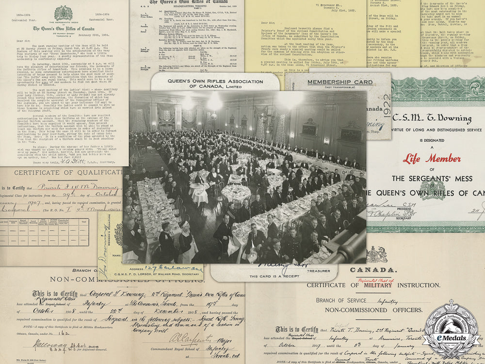 a_group_of_queen's_own_rifles_of_canada_documents_a_group_of__quee_55a6734a0ca81