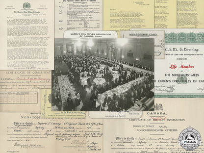 a_group_of_queen's_own_rifles_of_canada_documents_a_group_of__quee_55a6734a0ca81