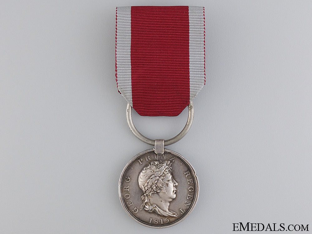 a_hanoverian_waterloo_medal_to_the_bremervoerde_battalion_a_hanoverian_wat_543e945850149