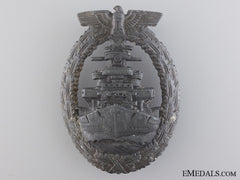 A Kriegsmarine High Seas Fleet Badge By Friedrich Orth