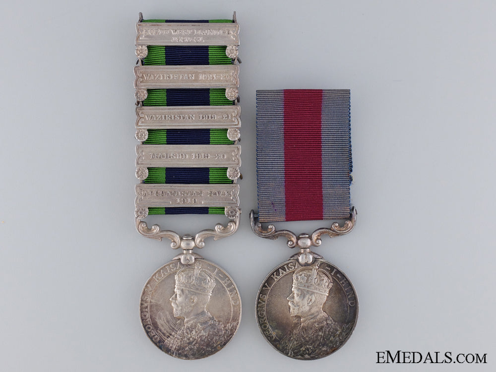 a_indian_distinguished_service_medal_pair_to_the109_th_infantry_a_indian_disting_53b187dcd2454