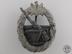 A Kriegsmarine Coastal Artillery War Badge By Schwerin