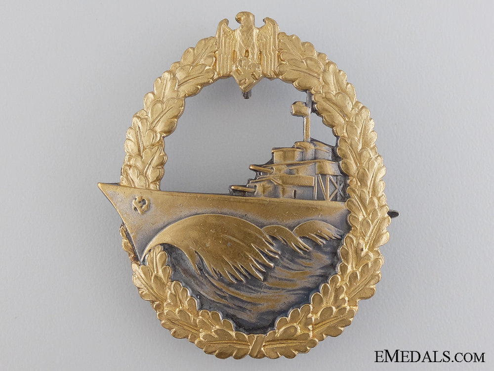 a_kriegsmarine_destroyer_war_badge_by_wilhelm_deumer_a_kriegsmarine_d_5464f9eb785f6