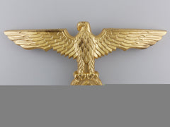 A Kriegsmarine Pith Helmet Eagle By Gustav Brehmer