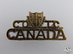 A Laval Canadian Officer's Training Corps Shoulder Title