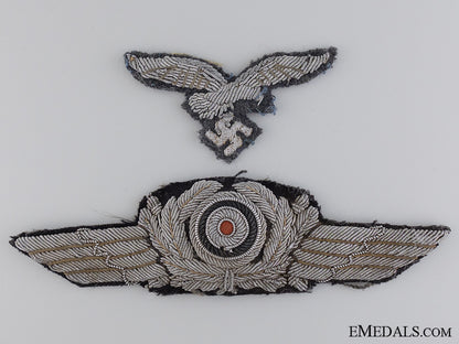 a_luftwaffe_officer_visor_wreath_and_eagle_a_luftwaffe_offi_5447b6d858e0d