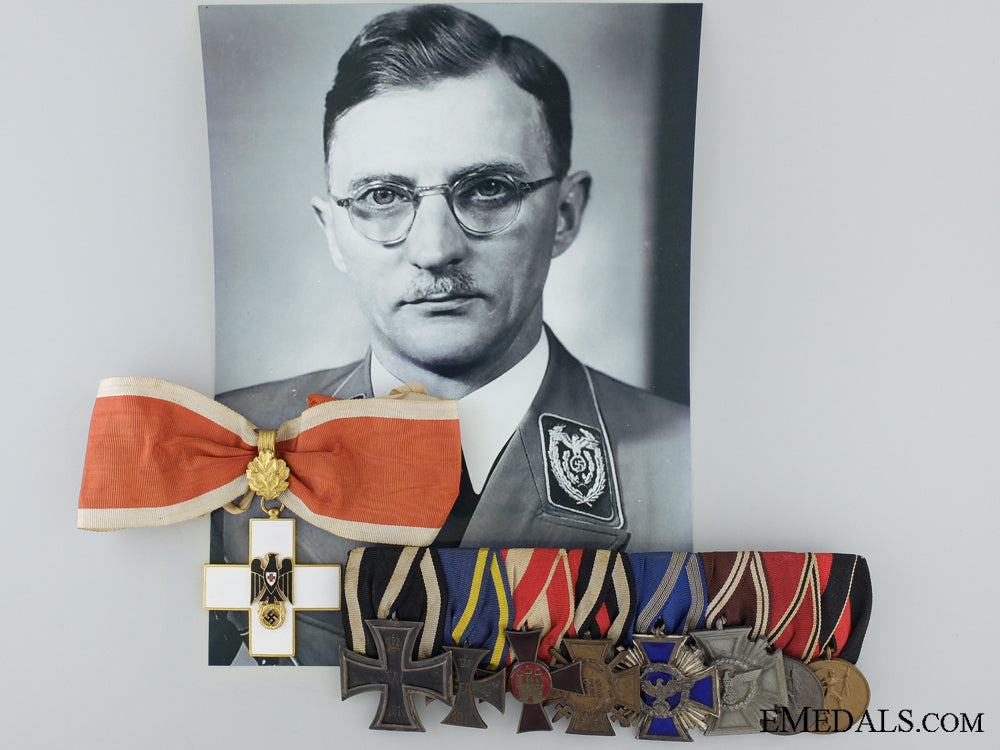 a_medal_bar_and_red_cross_award_attributed_to_karl_fiehler_a_medal_bar_and__5367af1004377