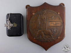 A Memorial Cross To The "Suicide Battalion" For Vimy Ridge