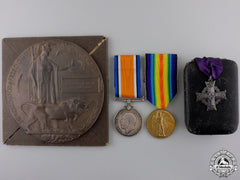 A Memorial Group To The Canadian Garrison Artillery At Bully-Grenay, France