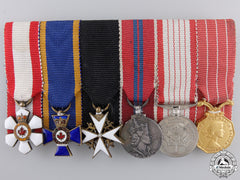 A Men's Order Of Canada & Order Of Military Merit Miniature Group