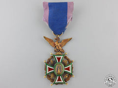 A Mexican Order Of Our Lady Of Guadaloupe In Gold; Officer