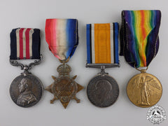 A Military Medal Group To The 58Th Brigade (Tottenham) 1918