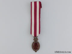 United Kingdom. A Miniature Albert Medal; 2Nd Class Land Service Medal