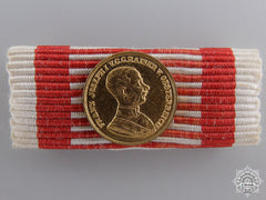 Austria, Imperial. A Miniature Bravery Medal; Gold Grade (1914-1916)