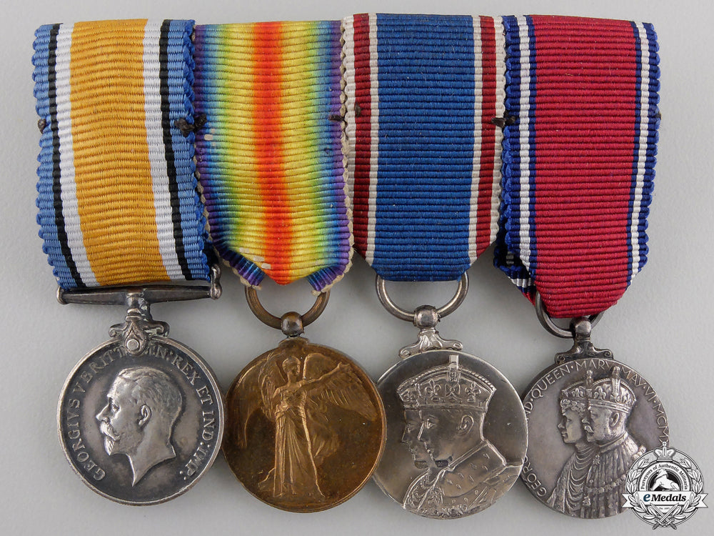 a_miniature_british_group_of_four_a_miniature_brit_557738e73aee7