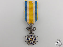 A Miniature Dutch Order Of Orange-Nassau With Swords