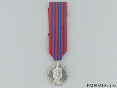 A Miniature George Medal; Elizabeth II Issue