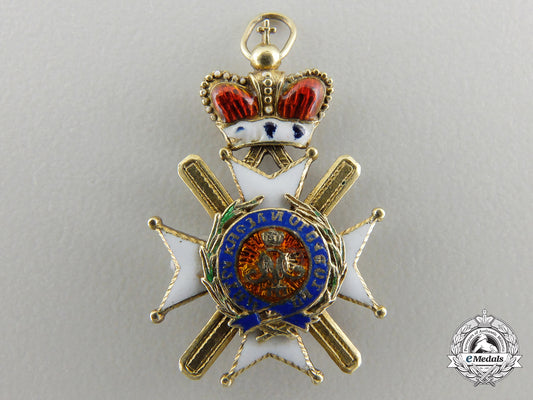 a_miniature_serbian_order_of_takovo_in_gold_a_miniature_serb_55d33be7562d2