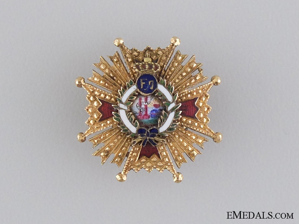 a_miniature_spanish_order_of_isabella_the_catholic_in_gold_a_miniature_span_5400a53be92d9