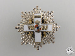 A Miniature Spanish Cross Of Aeronautical Merit; Grand Cross Star