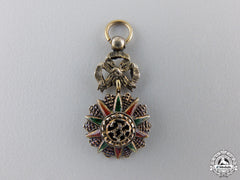 A Miniature Tunisian Order Of Nishan Iftikar