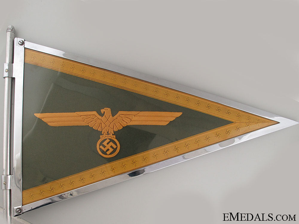 a_mint_german_army_generals_car_pennant_a_mint_german_ar_5256cc0c4de08