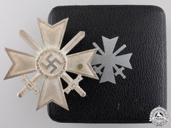 A Mint War Merit Cross First Class With Swords & Case