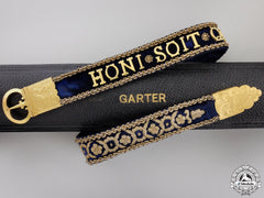A Most Noble Order Of The Garter In Gold By Garrard & Co.