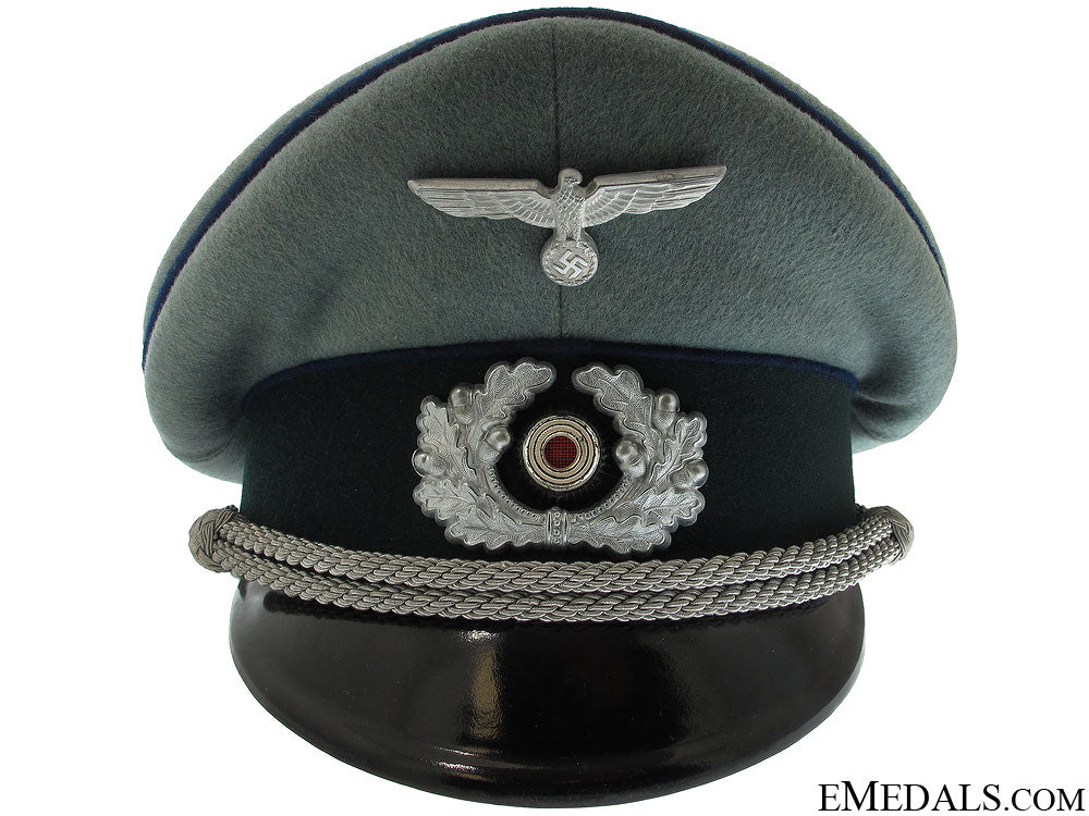 a_near_mint_army_medical_officer's_visor_cap_a_near_mint_army_51bf5c56dd537