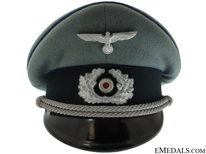 a_near_mint_army_medical_officer's_visor_cap_a_near_mint_army_51bf5c56dd537