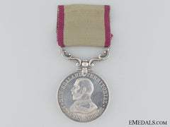 A New Zealand Territorial Service Medal To Hawkes Bay Regiment