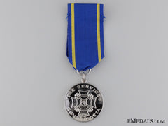 A Nova Scotia Fire Services Long Service Medal