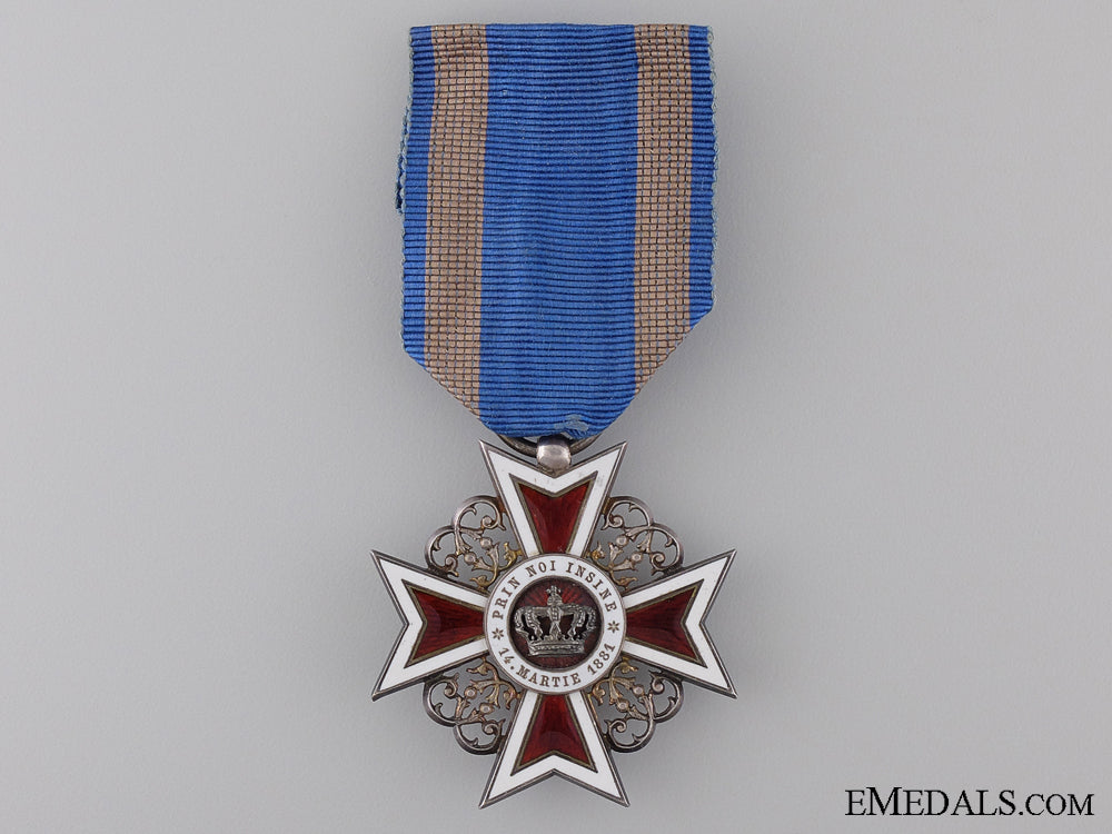 a_order_of_the_crown_of_romania,_knight;_type_ii1881-1932_a_order_of_the_c_53cfd98f5f87c