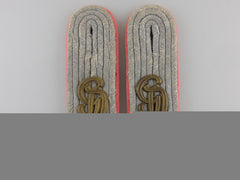 A Pair Of Großdeutschland Panzer-Regiment Shoulder Boards