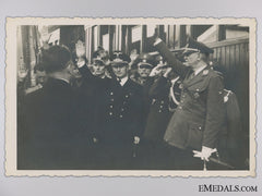 A Period Photograph; Luftwaffe And Diplomatic Corps