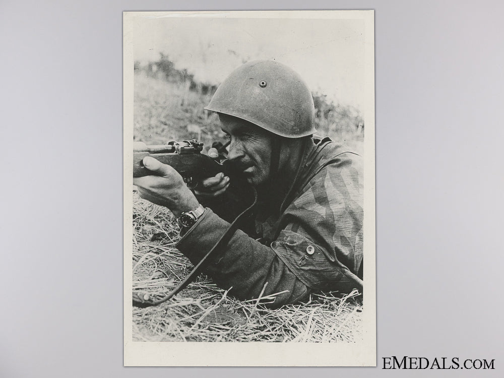 German Rifleman A Period Photograph; German Rifleman In Croatia – eMedals