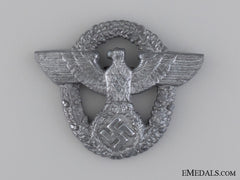 A Police Cap Badge By Friedrich Linden, Lüdenscheid