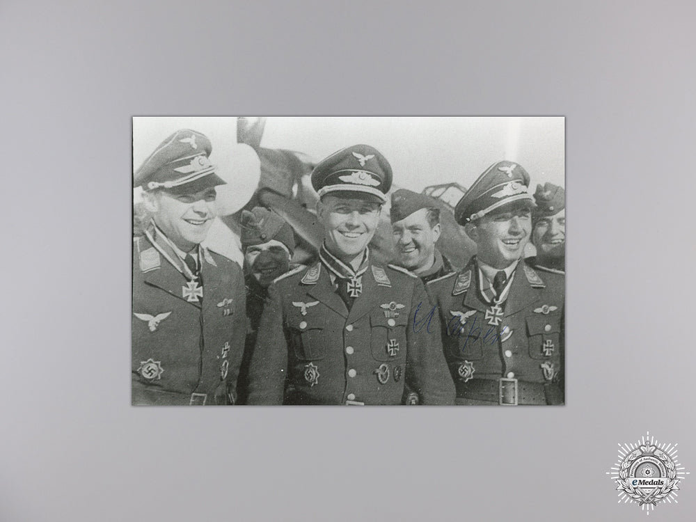 a_post_war_signed_photograph_of_knight's_cross_recipient;_kaiser_a_post_war_signe_54ad7045752de