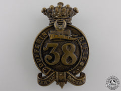 A Pre 1904 38Th Dufferin Rifles Cap Badge