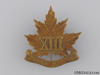 a_pre_first_war13_th_regiment_cap_badge_c.1909_a_pre_first_war__53df9d9764653
