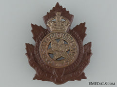 A Pre-Wwi Cape Breton Highlanders Cap Badge