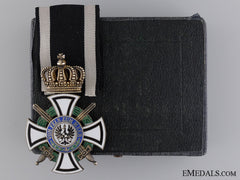 A Prussian House Order Of Hohenzollern; Knight With Swords