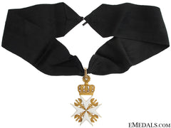 A Prussian Order Of St.john In Gold C.1880