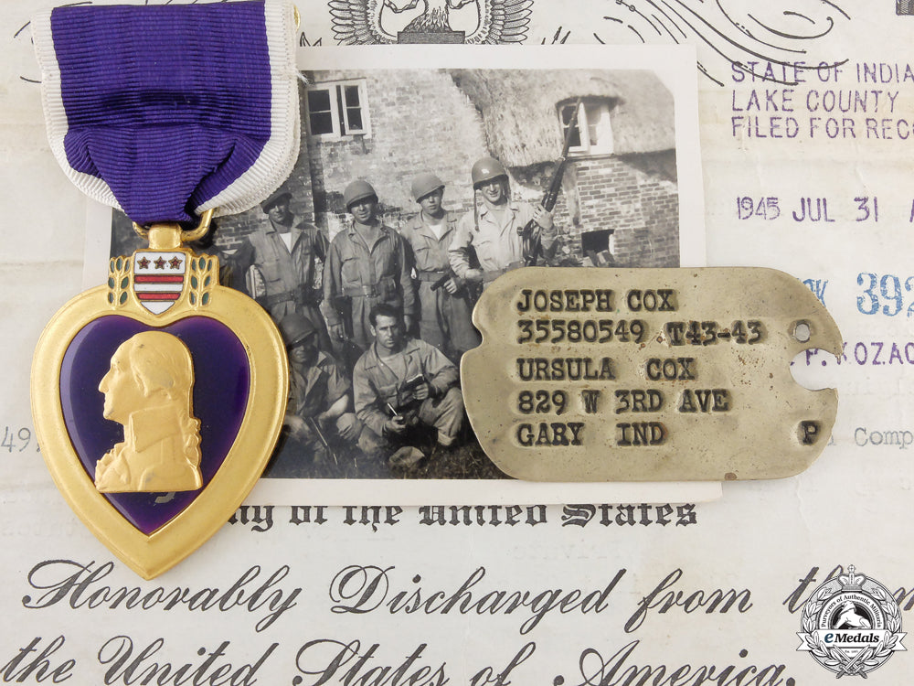 a_puprle_heart_to_pte._cox;_normandy_veteran_wounded_in_belgium_a_puprle_heart_t_559d426f49ec5
