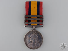 A Queen's South Africa Medal To The 2Nd Warwick Regiment
