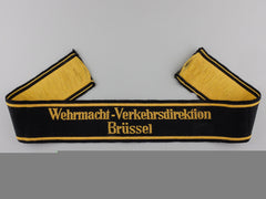 A Railway Wehrmacht-Verkehrsdirektion Brussel Cufftitle