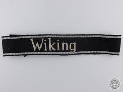 A Rare  "Wiking" Em/Nco's Cuff Title; Tunic-Removed